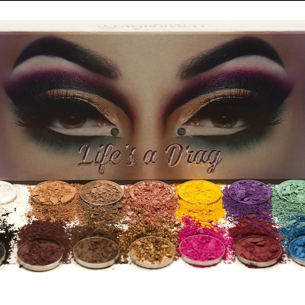 Lunar beauty Life’s a drag eyeshadow palette NWT